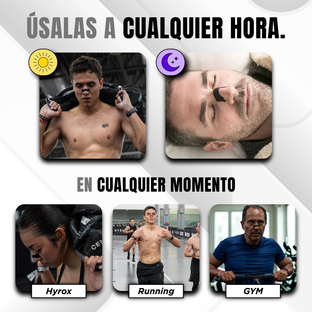 Tiras Nasales - Versión Atleta | 30 Tiras